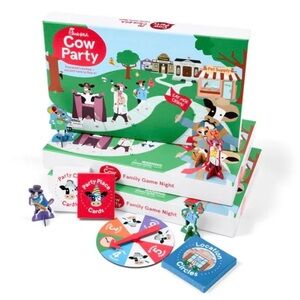 Chick fil a Cow Party Family Board Game Night Set